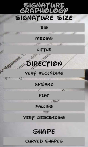 Graphology of signatures by ai