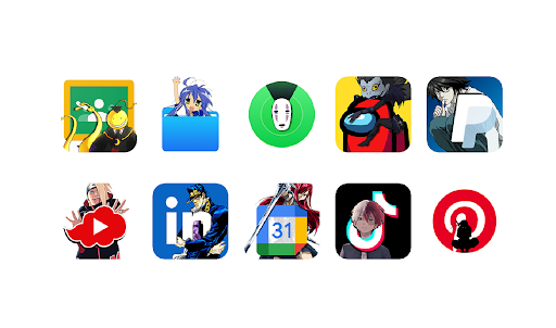Android application Anime Icon Pack screenshort