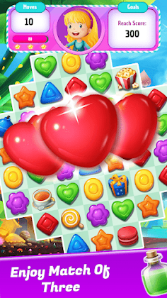 Candy Smash Crazy: Match 3 Fun - Screenshot 1