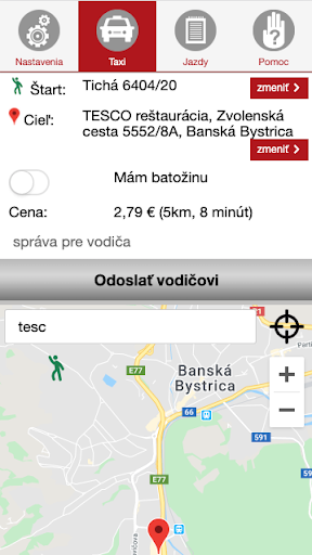 Bort Taxi Screen 3