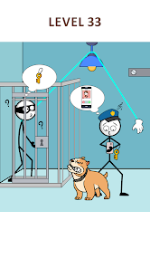 Captura de Pantalla 6 Thief Troll Tricky Puzzle Game android