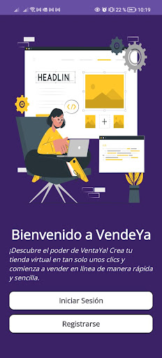 Android application VendeYa screenshort