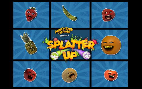 Annoying Orange Splatter Up! Screenshot