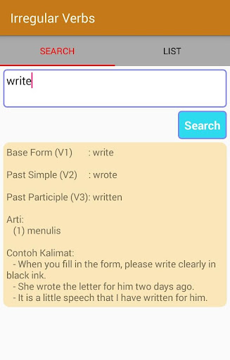 Belajar Irregular Verbs