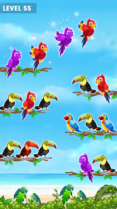 鳥の並べ替えパズル - 鳥のゲームのおすすめ画像3