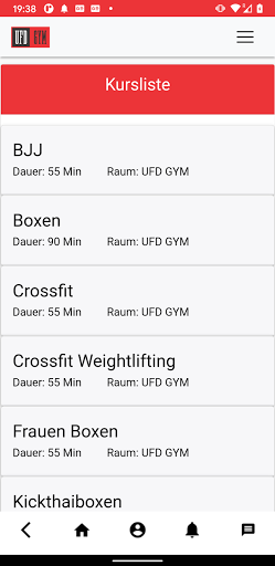 UFD GYM Screen 3