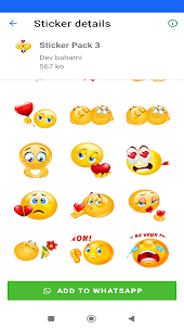 Wasticker love Emoji Stickers