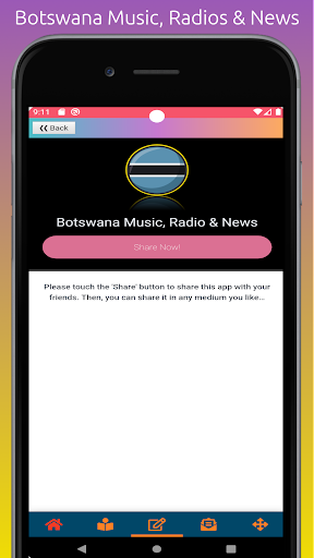 Botswana Music, Radios & News Screen 3