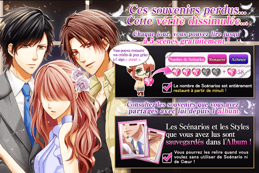 Romance Illégale - Otome gamesjeux en français