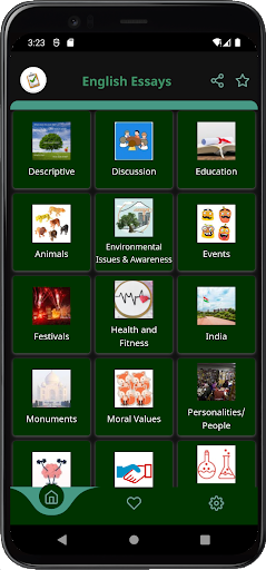 Essays for School Kids Screen 3