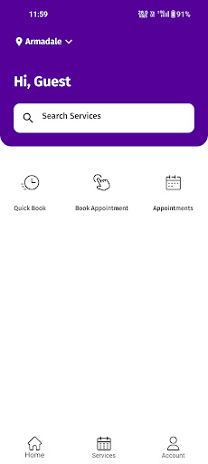 Android application Australian Laser & Skin screenshort