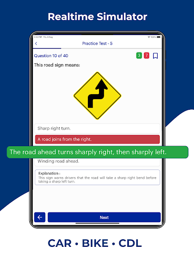 Screenshot of Illinois SOS Permit Practice