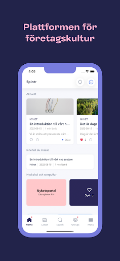 Android application A-hub screenshort
