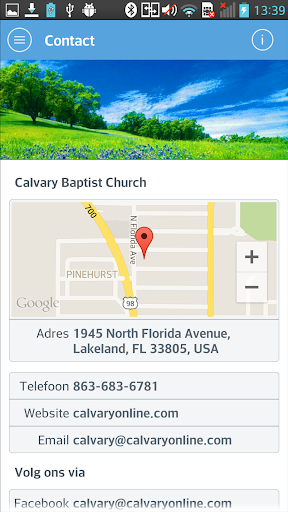 Calvary Baptist Lakeland Screen 2