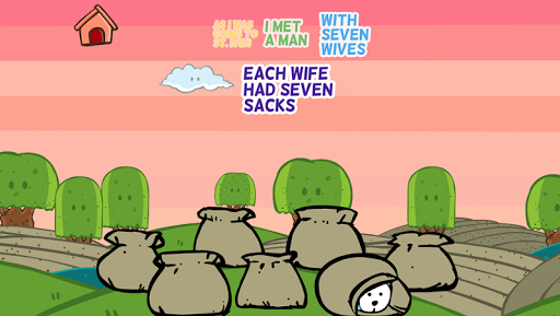 Screenshot of St. Ives: book & nursery rhyme