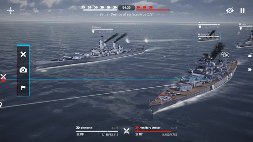 Warship Fleet Command : WW2 Naval War Game 2.01 screenshots 10