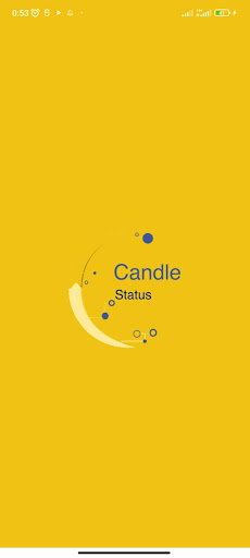 Android application Candle Status And Video screenshort