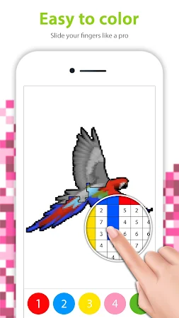 Game screenshot 数字で塗り絵スケッチブック apk download