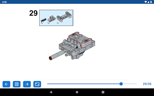 MOC Technic Instructions Screenshot