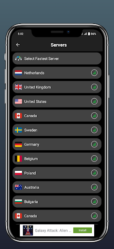 SuperDuper VPN - Safe Internet Screen 3