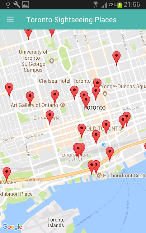 Toronto Sightseeing Places - 3.0.0 - (Android)