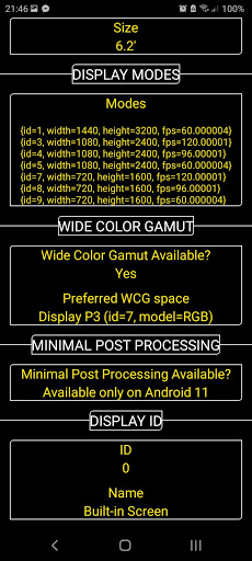 Screen Information - Full Disp Screen 3
