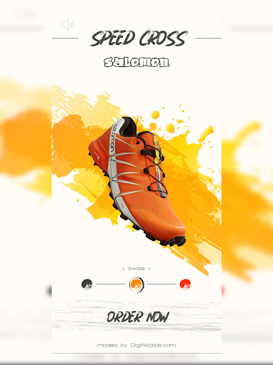 Shoes and Coffee Configurator Screen 3