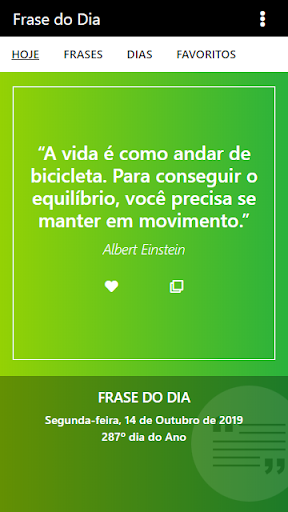 Frase do Dia - Inspiração Screenshot 1 - AppWisp.com