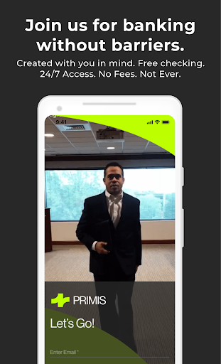 Android application Primis V1be screenshort