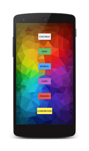 Android application ColorDoku - Color Sudoku screenshort