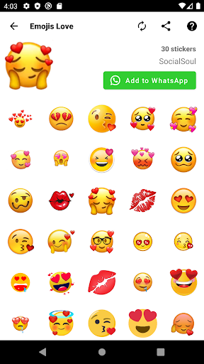 Emojis, Memojis and Memes Stickers - WAStickerApps WAStickerApps 1.0.49 Screenshots 4