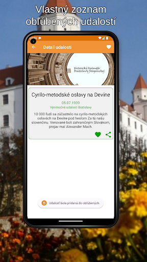 Historický kalendár Bratislavy Screen 3