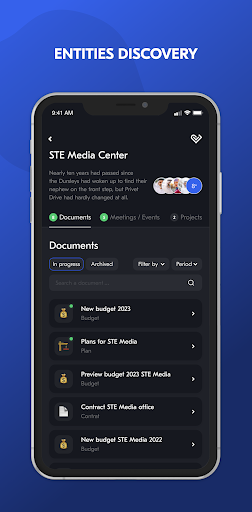 SAQ - Executive Assistant App Screen 2
