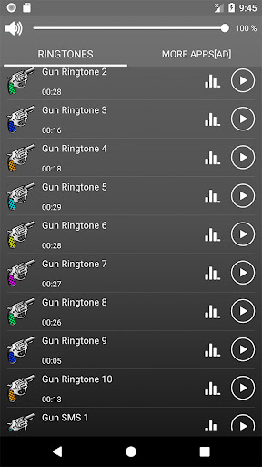 Gun Sounds Ringtones Wallpaper Screen 2