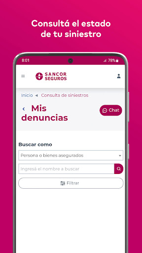 Sancor Seguros Screenshot