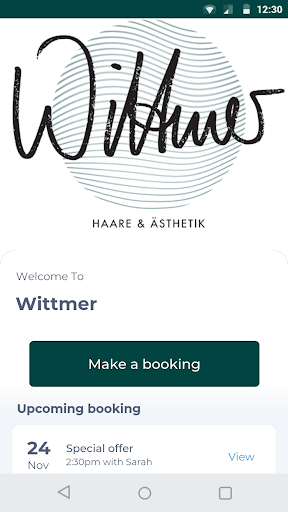 Android application Wittmer screenshort