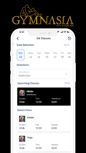 GYMNASIA Screen 2