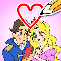 Draw Happy Princess