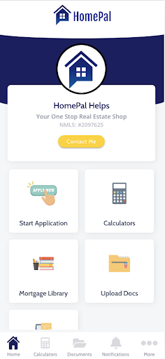 Android application HomePal screenshort