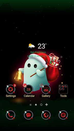 Android application Holiday Ghost - Wallpaper screenshort