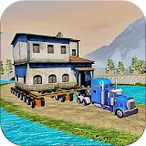House Transport Cargo Truck Simulator 3d icon