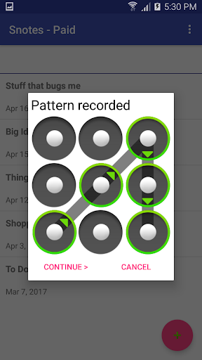 Snotes - Paid Screen 3