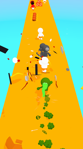 Android application Jumpy Worm Runner screenshort