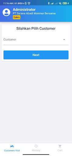 SFA SAMB Screen 2