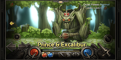 Android application Prince & Excalibur screenshort