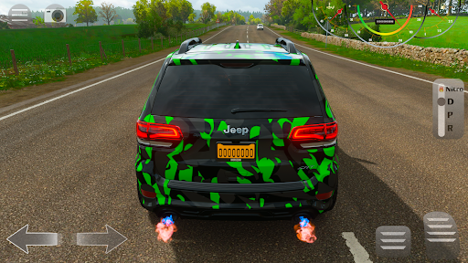 Android application Simulator Jeep Grand Cherokee screenshort