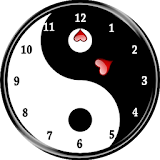 Black And White Clock icon
