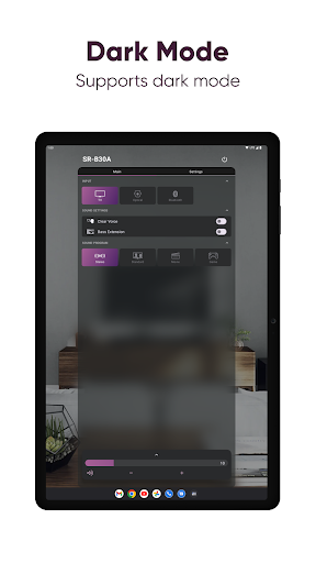 Screenshot of Sound Bar Remote