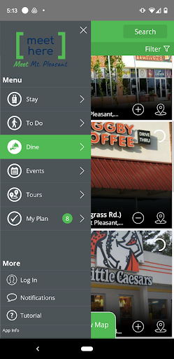 Android application Meet Mt. Pleasant, MI screenshort