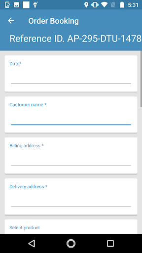 APL SalesApp Screen 3